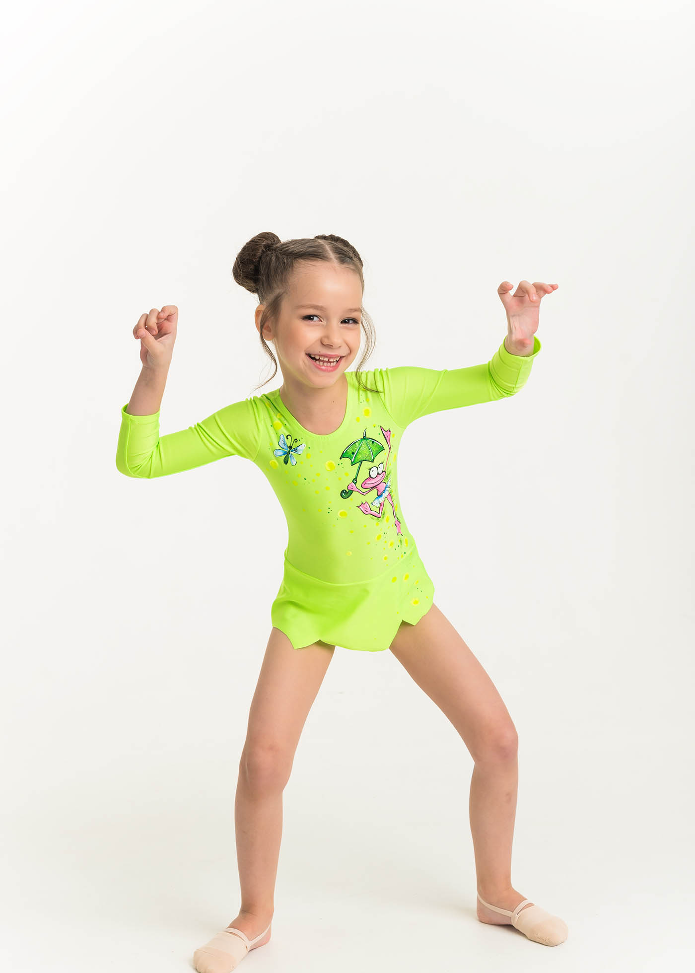 Competition Leotards, Gymnast frog, pic 3