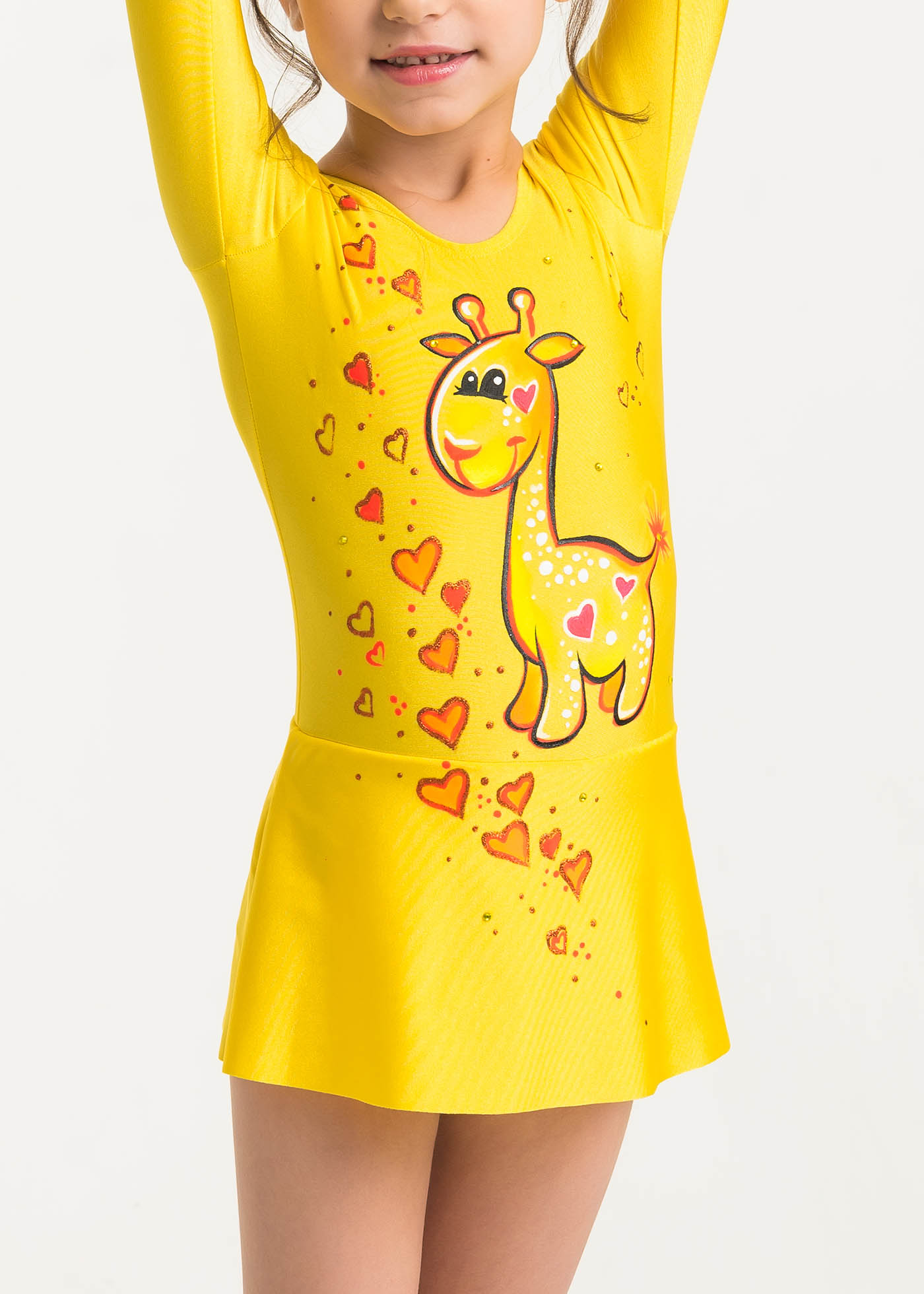 Competition Leotards, Giraffe Cupid, pic 1