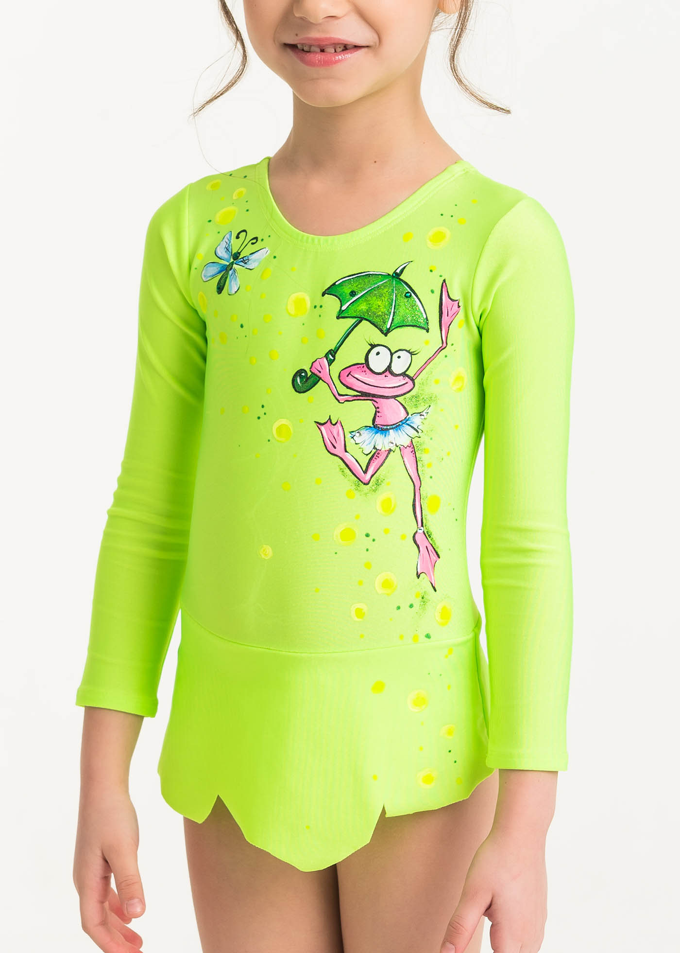 Competition Leotards, Gymnast frog, pic 1