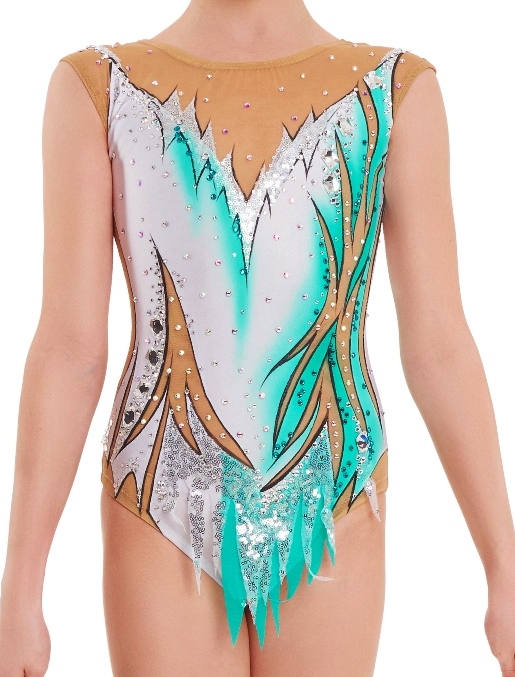 Competition Leotards, Breath of the lagoon, pic 1