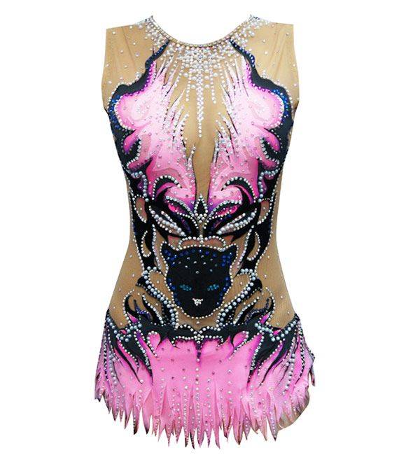 Competition Rhythmic Gymnastics Leotard Bagira — Gymnastics Fantastic Shop